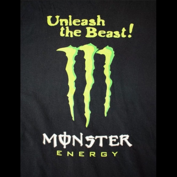 Vintage Men's Monster Energy Unleash The Beast! - Picture 3 of 10